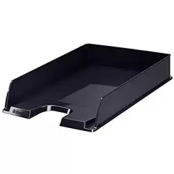 (623605) ESSELTE BANDEJAS PORTADOCUMENTO EUROPOST OPACAS FORMATO VERTICAL NEGRO VIVIDA