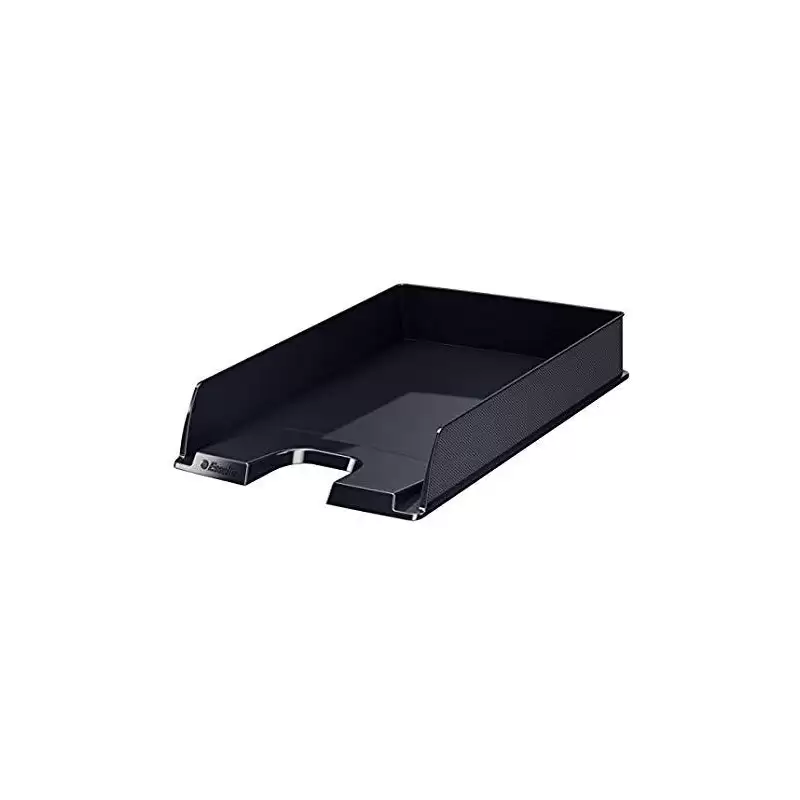 (623605) ESSELTE BANDEJAS PORTADOCUMENTO EUROPOST OPACAS FORMATO VERTICAL NEGRO VIVIDA