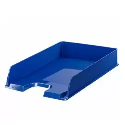 (623606) ESSELTE BANDEJAS PORTADOCUMENTO EUROPOST OPACAS FORMATO VERTICAL AZUL OSCURO