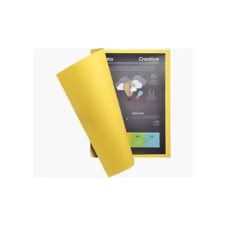 (210011E) EXACOMPTA SUBCARPETA ROCK S COLOR AMARILLO 210GR -100U-