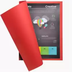 (210012E) EXACOMPTA SUBCARPETA ROCK´S A4 210GR CARTULINA ROJO -100U-