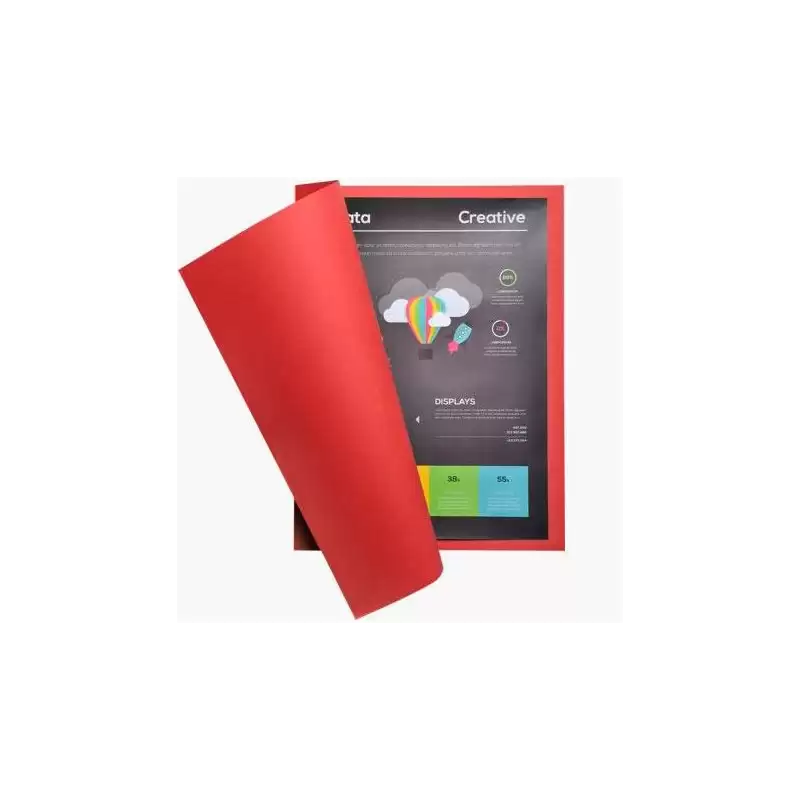 (210012E) EXACOMPTA SUBCARPETA ROCK´S A4 210GR CARTULINA ROJO -100U-