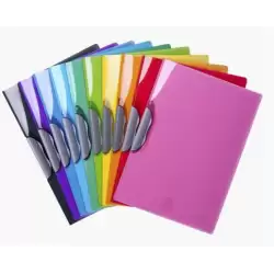 (45670E) EXACOMPTA DOSSIER CON CLIP DESIGN IDERAMA POLIPROPILENO A4 COLORES SURTIDOS
