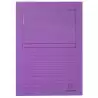 (50101E) EXACOMPTA SUBCARPETA A4 FOREVER CON VENTANA VIOLETA 120GR -100U-