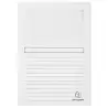 (50110E) EXACOMPTA SUBCARPETA A4 FOREVER CON VENTANA BLANCO 120GR -100U-