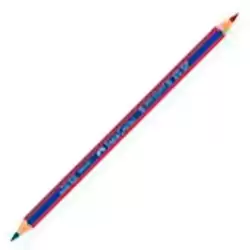 (116000) FABER CASTELL LAPIZ BICOLOR 2160 RB ROJO-AZUL