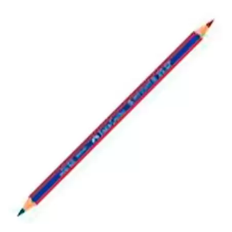 (116000) FABER CASTELL LAPIZ BICOLOR 2160 RB ROJO-AZUL