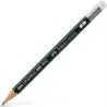 (119038) FABER CASTELL LÁPIZ CORTO CON GOMA PARA RECAMBIO 9000 B