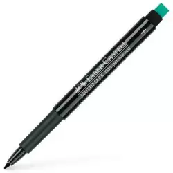 (151399) FABER CASTELL ROTULADOR PERMANENTE MULTIFUNCIONAL MULTIMARK F CON GOMA INTEGRADA NEGRO