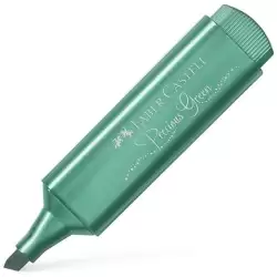 (154639) FABER CASTELL MARCADOR TEXTLINER 46 METÁLICO VERDE