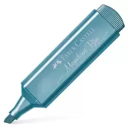 (154647) FABER CASTELL MARCADOR TEXTLINER 46 METÁLICO AZUL
