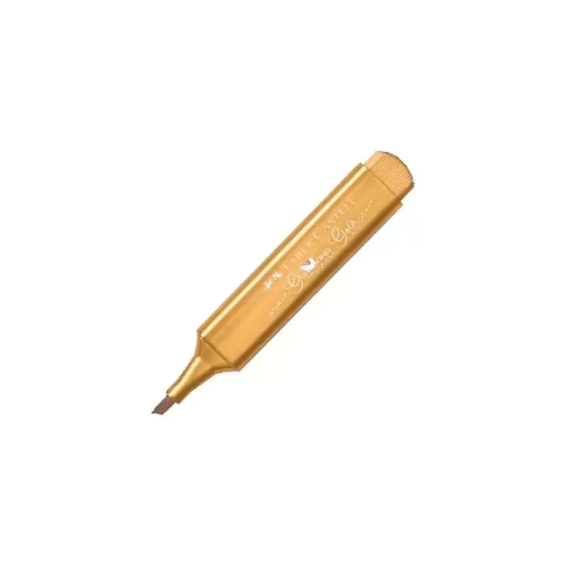 (154650) FABER CASTELL MARCADOR TEXTLINER 46 METÁLICO ORO