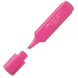 (154654) FABER CASTELL MARCADOR TEXTLINER 1546 PASTEL ROSA