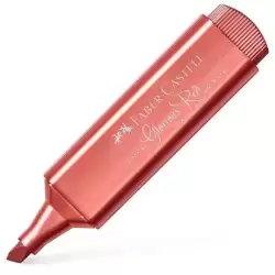 (154673) FABER CASTELL MARCADOR TEXTLINER 46 METÁLICO ROJO