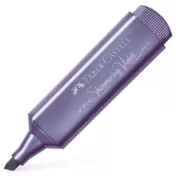 (154678) FABER CASTELL MARCADOR TEXTLINER 46 METÁLICO VIOLETA