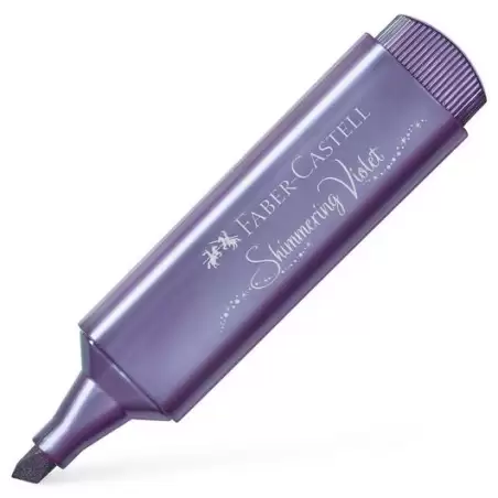 (154678) FABER CASTELL MARCADOR TEXTLINER 46 METÁLICO VIOLETA