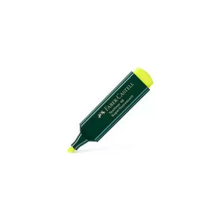 (154807) FABER CASTELL MARCADOR FLUORESCENTE TEXTLINER 48 AMARILLO