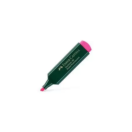 (154828) FABER CASTELL MARCADOR FLUORESCENTE TEXTLINER 48 FUCSIA