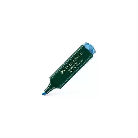 (154851) FABER CASTELL MARCADOR FLUORESCENTE TEXTLINER 48 AZUL