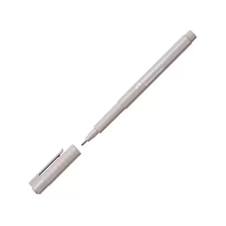 (155488) FABER CASTELL ROTULADOR BROADPEN PASTEL 0.8MM GRIS