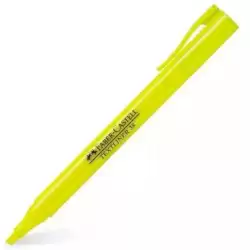 (157707) FABER CASTELL MARCADOR FLUORESCENTE TEXTLINER 38 AMARILLO