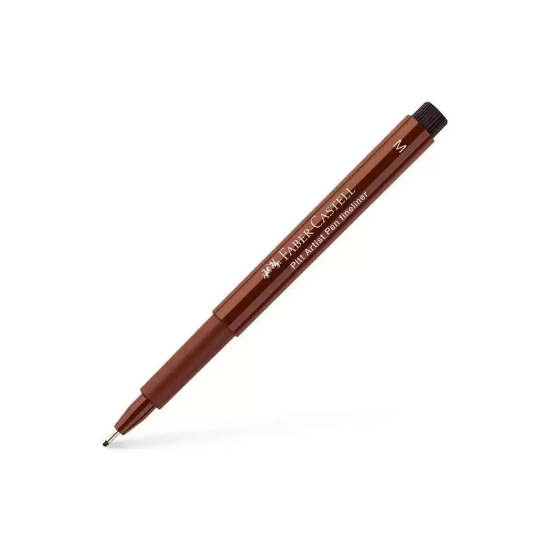 (167375) FABER CASTELL ROTULADOR PERMANENTE PITT ARTIST PEN FINELINER M 0.7MM SEPIA OSCURO