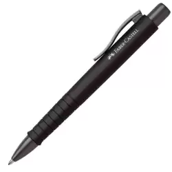 (241190) FABER CASTELL BOLÍGRAFO POLY BALL URBAN TINTA AZUL XB RECARGABLE NEGRO