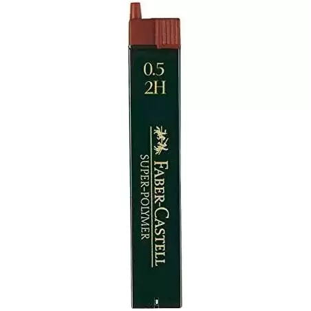 (B-9065-2H) FABER CASTELL MINAS SUPER-POLYMER 0