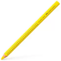 (110907) FABER CASTELL LÁPICES DE COLORES JUMBO GRIP UNICOLOR AMARILLO CADMIO