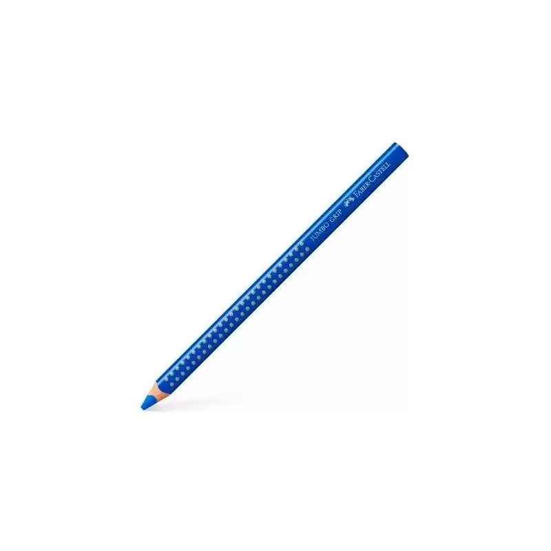 (110943) FABER CASTELL LÁPICES DE COLORES JUMBO GRIP UNICOLOR AZUL COBALTO