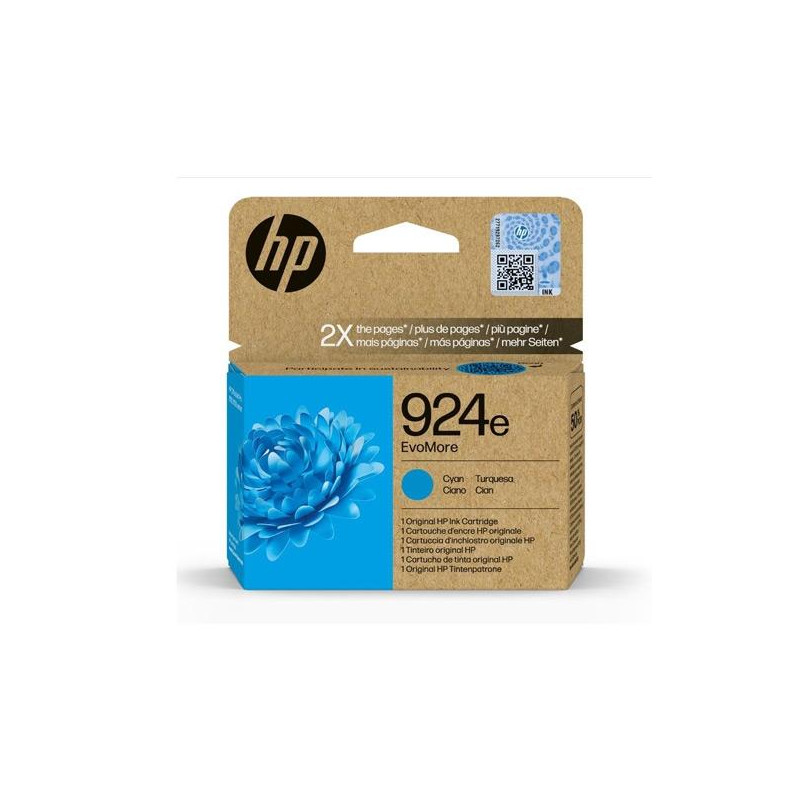 (4K0U7NE) HP TINTA CIAN 800P OFFICEJET PRO 8120