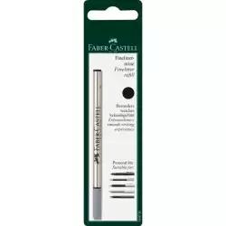 (148781) FABER CASTELL BLISTER 1 RECAMBIO FINELINER NEGRO