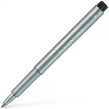 (167351) FABER CASTELL ROTULADOR PITT ARTIST PEN METALLIC 1