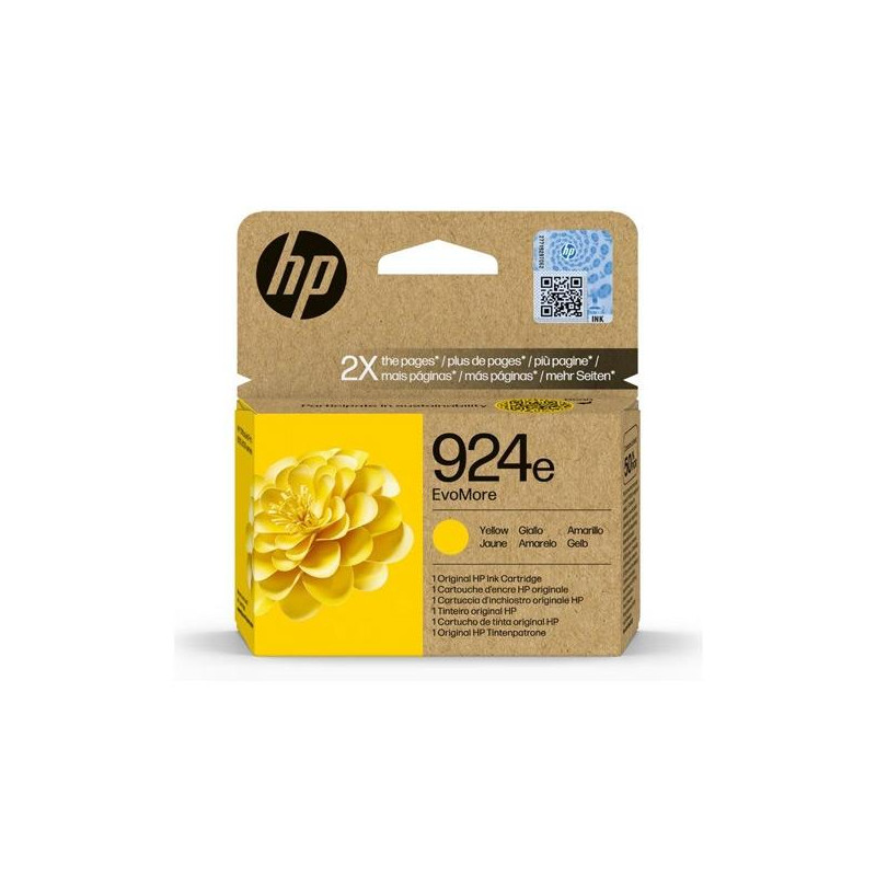 (4K0U9NE) HP TINTA AMARILLO 800P OFFICEJET PRO 8120