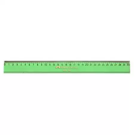 (813) FABER CASTELL REGLA TECNICA DE 30 CM