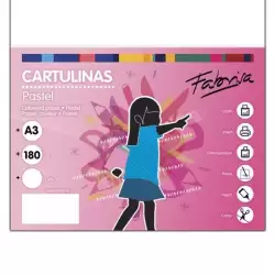 (16552) FABRISA CARTULINA 180G A3 50H BLANCO