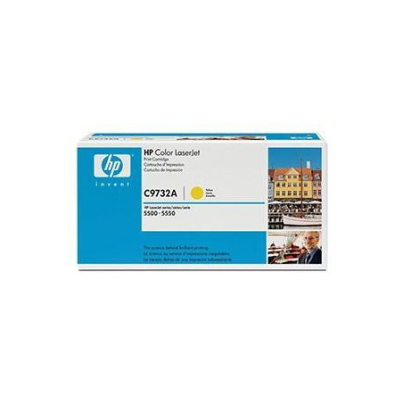 (C9732A) HP LASERJET COLOR 5500/5550 TONER AMARILLO