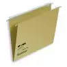 (400064816) FADE CARPETA COLGANTE VISOR SUPERIOR LARGO TIKI KRAFT CARTULINA FOLIO CON ETIQUETAS -25U-