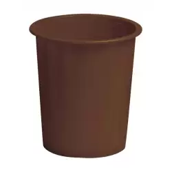 (305-09) FAIBO PAPELERA DE PLÁSTICO EN POLIPROPILENO 310X280 MM CERRADA 14 L SERIE 305 MARRON