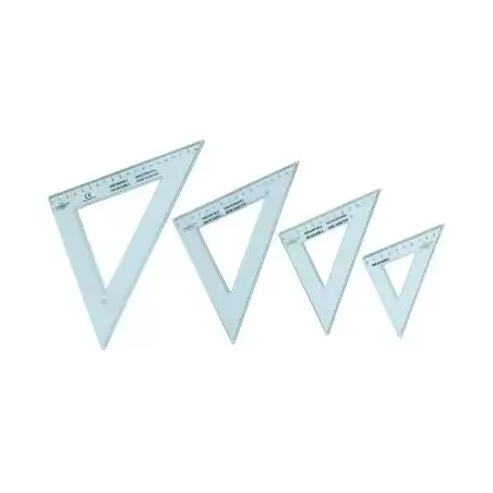 (21225) FAIBO ESCUADRA ESCOLAR 25 CM IRROMPIBLE