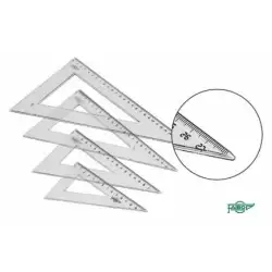 (21330) FAIBO CARTABÓN ESCOLAR GRADUADO 30CM TRANSPARENTE