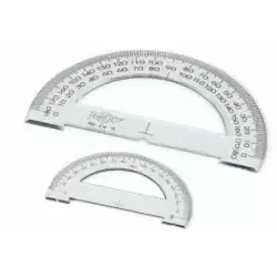 (216) FAIBO SEMICÍRCULO ESCOLAR 15 CM GRADUADO