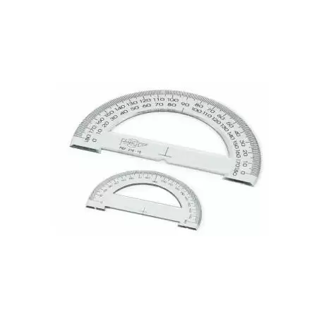 (216) FAIBO SEMICÍRCULO ESCOLAR 15 CM GRADUADO
