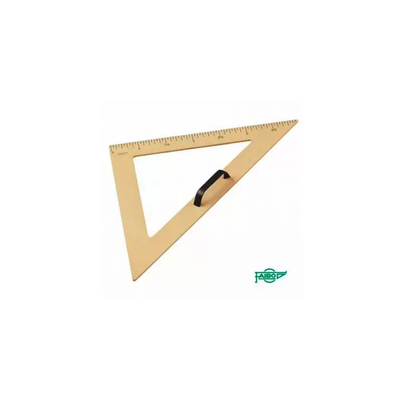 (233) FAIBO ESCUADRA PIZARRA 50 CM GRADUADO PLASTICO