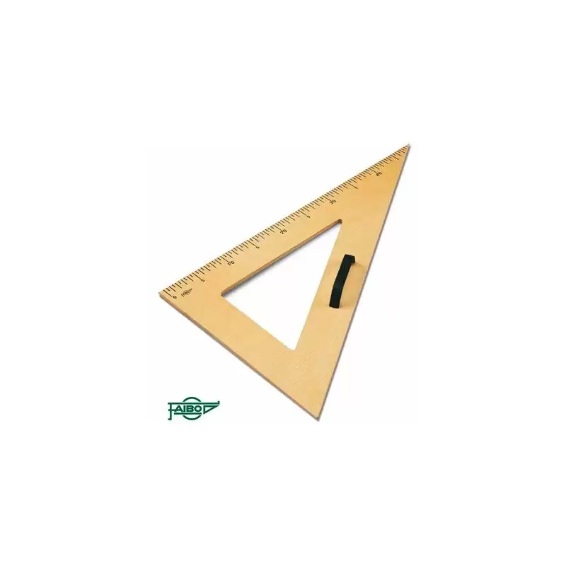 (235) FAIBO CARTABÓN PIZARRA 50 CM GRADUADO PLASTICO