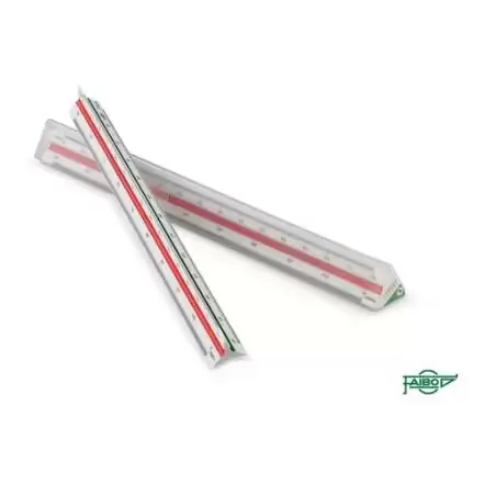 (275E) FAIBO REGLA ESCALA DE REDUCCIÓN 30CM - ESCALÍMETRO (1:100