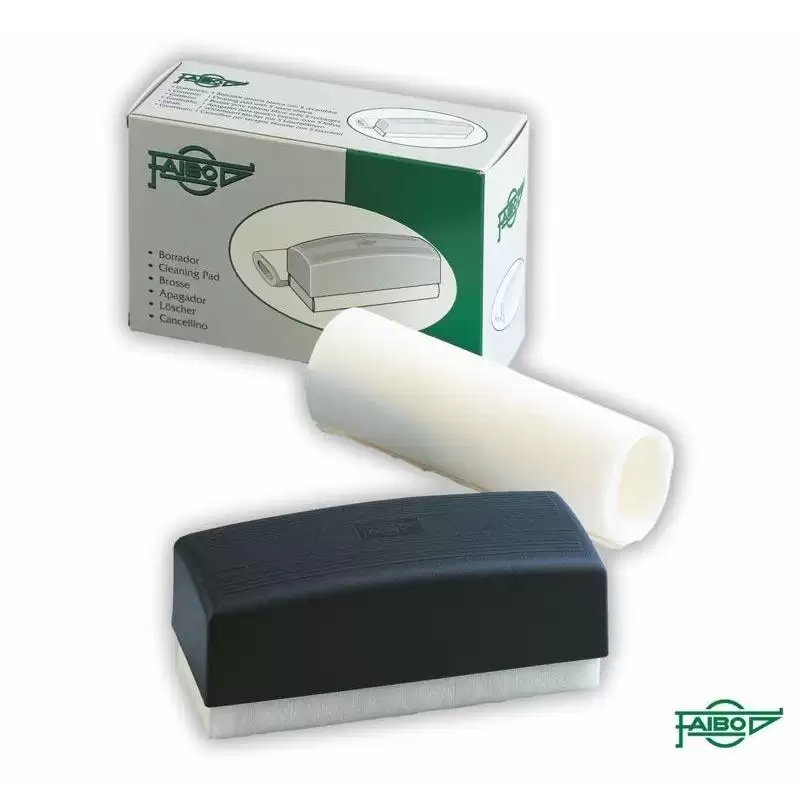 (15MG) FAIBO BORRADOR MAGNETICO DE FIELTRO PARA PIZARRA BLANCA CON EMPUÑADURA DE PLASTICO