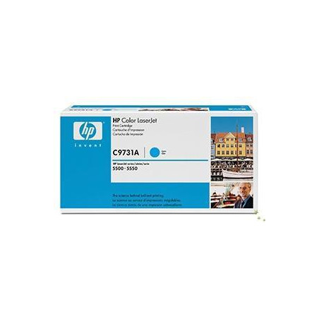(C9731A) HP LASERJET COLOR 5500/5550 TONER CIAN