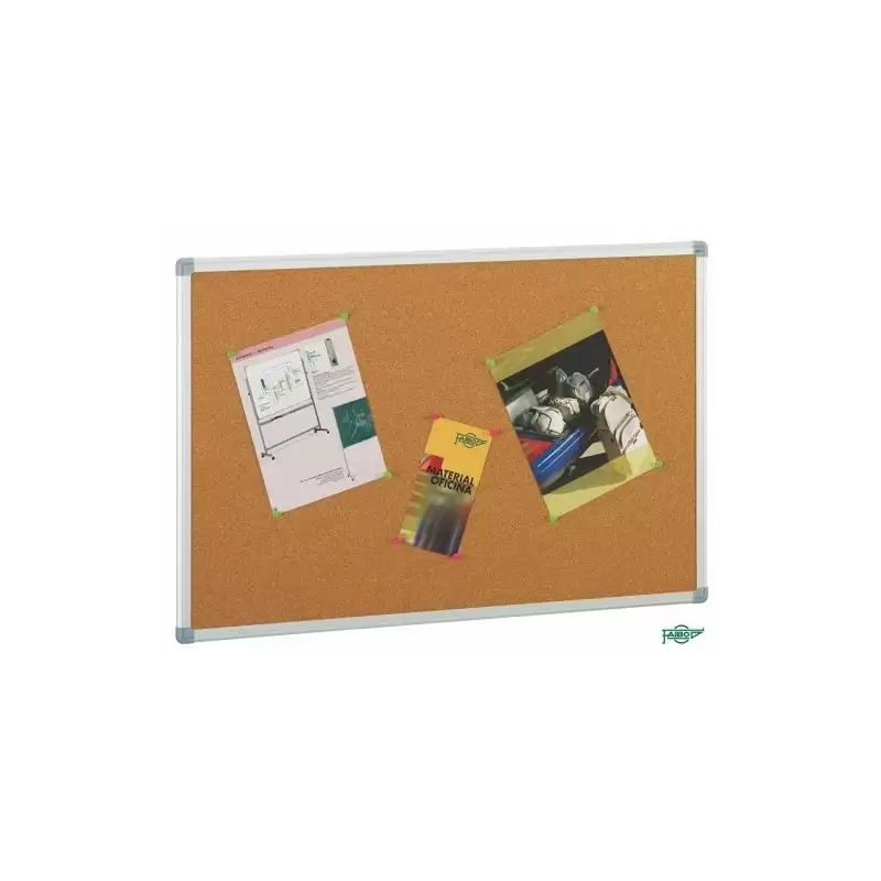 (611-4) FAIBO TABLERO CORCHO 100X150 CM CON MARCO DE FIBRA 10MM