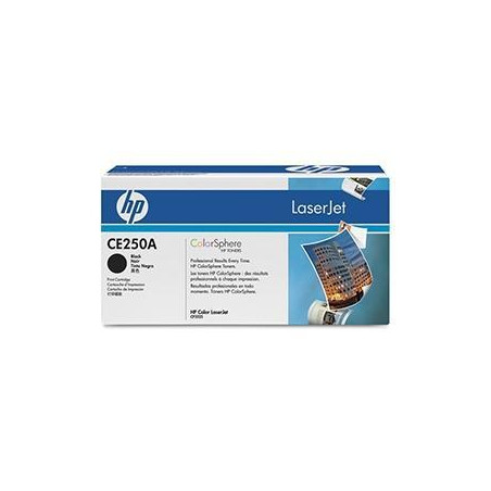 (CE250A) HP LASERJET CP3525 TONER NEGRO (5.000 PÁGINAS) - 504 A